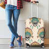 Indian Skull Pattern Luggage Cover Protector