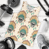 Indian Skull Pattern Men Tank Top