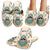 Indian Skull Pattern Slippers