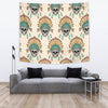 Indian Skull Pattern Tapestry