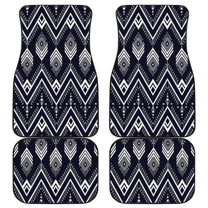 Indians Tribal Aztec Front and Back Car Floor Mats