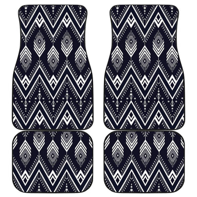 Indians Tribal Aztec Front and Back Car Floor Mats