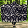 Indians Tribal Aztec Hooded Blanket-JORJUNE.COM