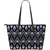 Indians Tribal Aztec Large Leather Tote Bag