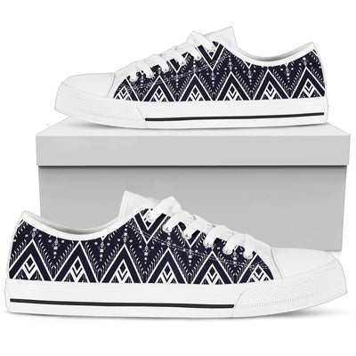 Indians Tribal Aztec Men Low Top Shoes