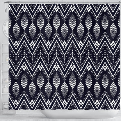 Indians Tribal Aztec Shower Curtain