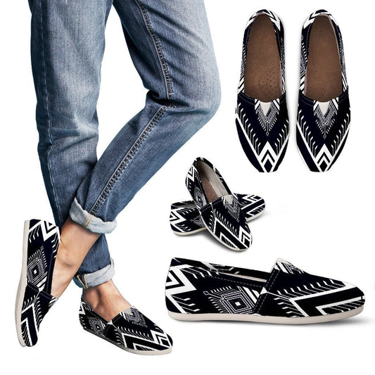 Indians Tribal Aztec Women Casual Shoes-JorJune.com