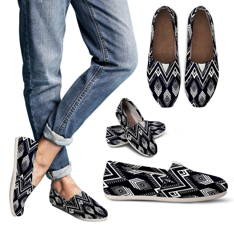 Indians Tribal Aztec Women Casual Shoes-JorJune.com