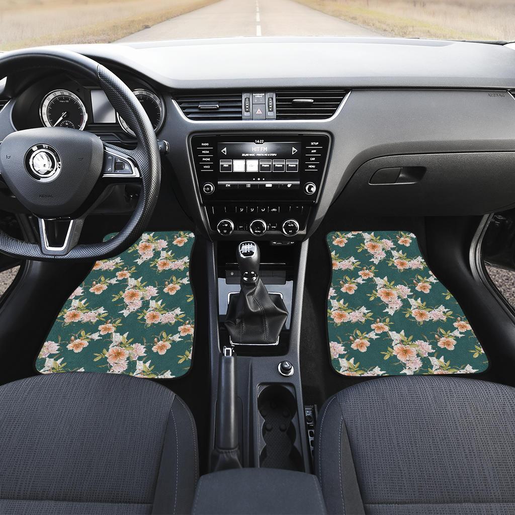 Iris Pattern Print Design IR01 Car Floor Mats-JorJune