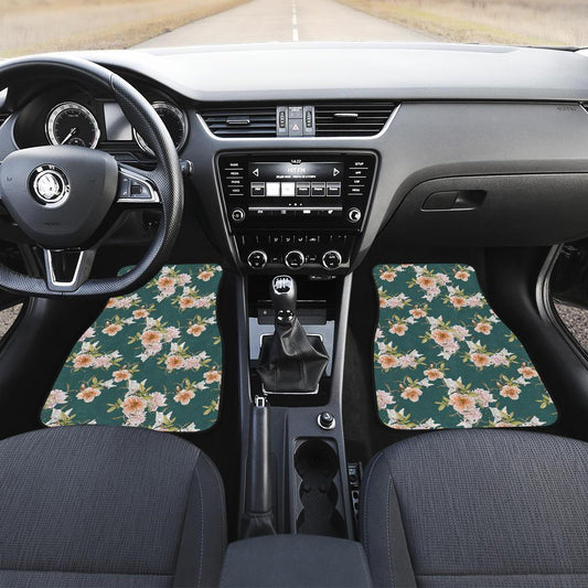Iris Pattern Print Design IR01 Car Floor Mats-JorJune