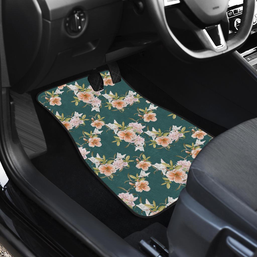 Iris Pattern Print Design IR01 Car Floor Mats-JorJune