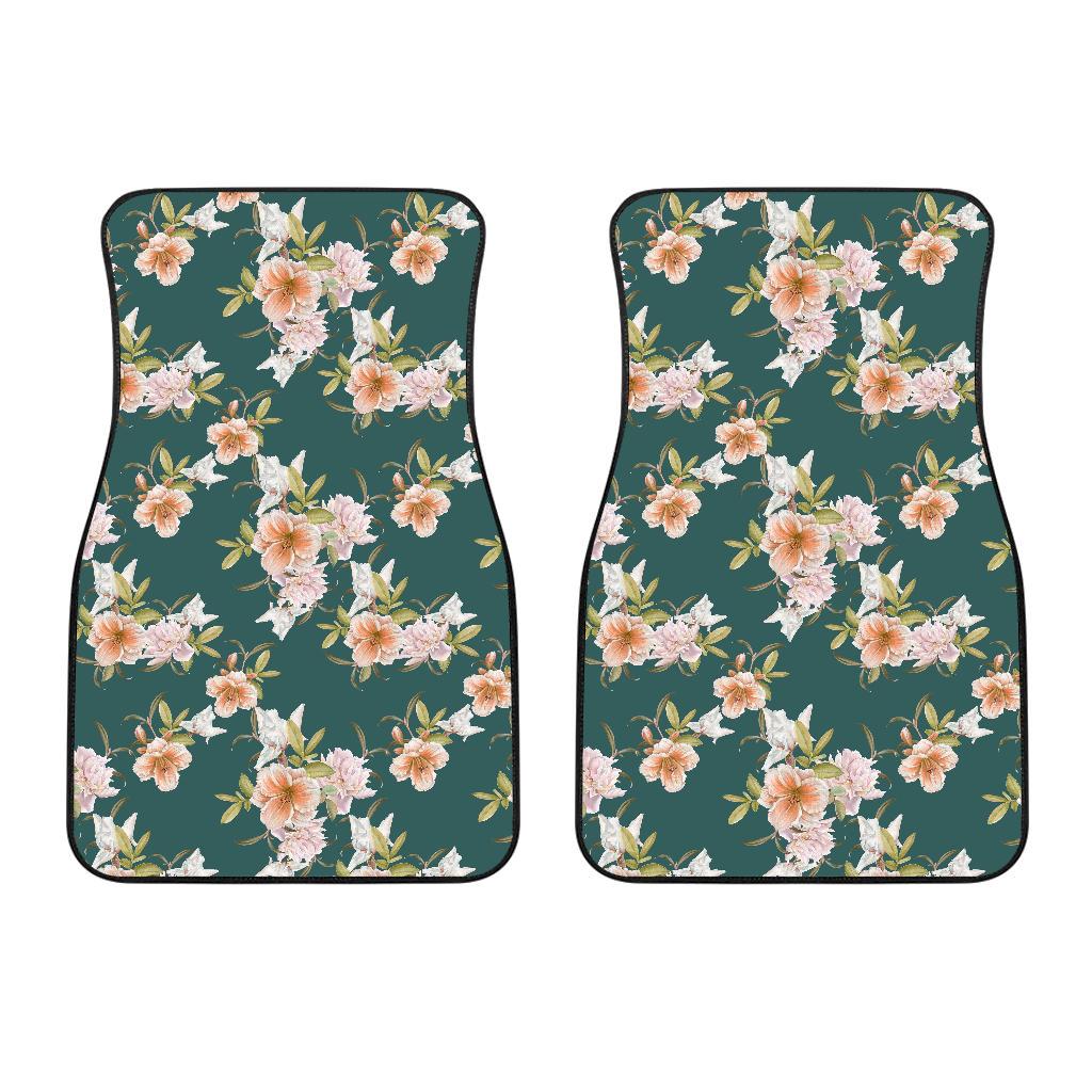 Iris Pattern Print Design IR01 Car Floor Mats-JorJune