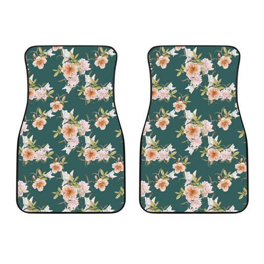 Iris Pattern Print Design IR01 Car Floor Mats-JorJune