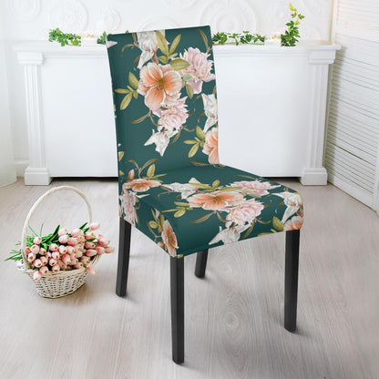 Iris Pattern Print Design IR01 Dining Chair Slipcover-JORJUNE.COM