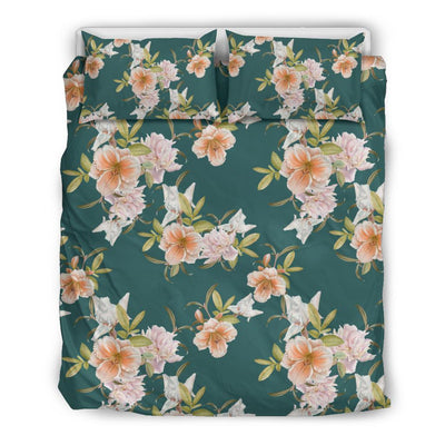 Iris Pattern Print Design IR01 Duvet Cover Bedding Set-JORJUNE.COM