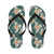 Iris Pattern Print Design IR01 Flip Flops-JorJune