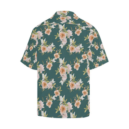Iris Pattern Print Design IR01 Men Hawaiian Shirt-JorJune