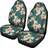 Iris Pattern Print Design IR01 Universal Fit Car Seat Covers-JorJune