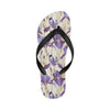 Iris Pattern Print Design IR02 Flip Flops-JorJune