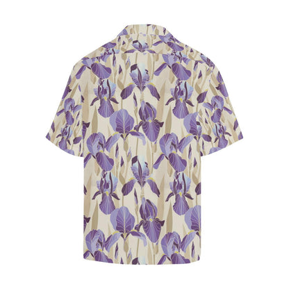 Iris Pattern Print Design IR02 Men Hawaiian Shirt-JorJune