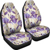 Iris Pattern Print Design IR02 Universal Fit Car Seat Covers-JorJune