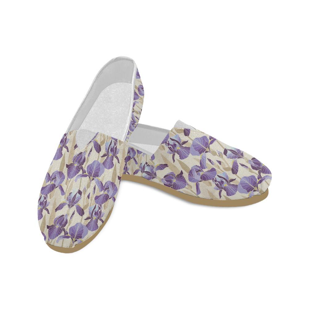 Iris Pattern Print Design IR02 Women Casual Shoes-JorJune.com