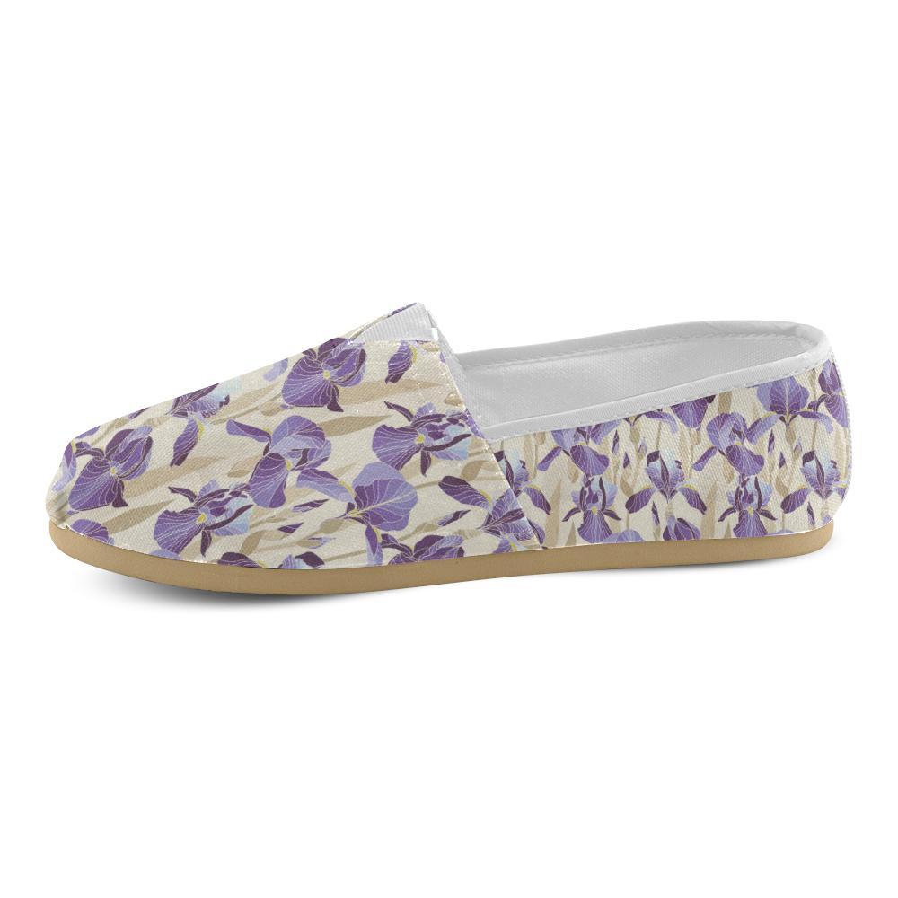 Iris Pattern Print Design IR02 Women Casual Shoes-JorJune.com