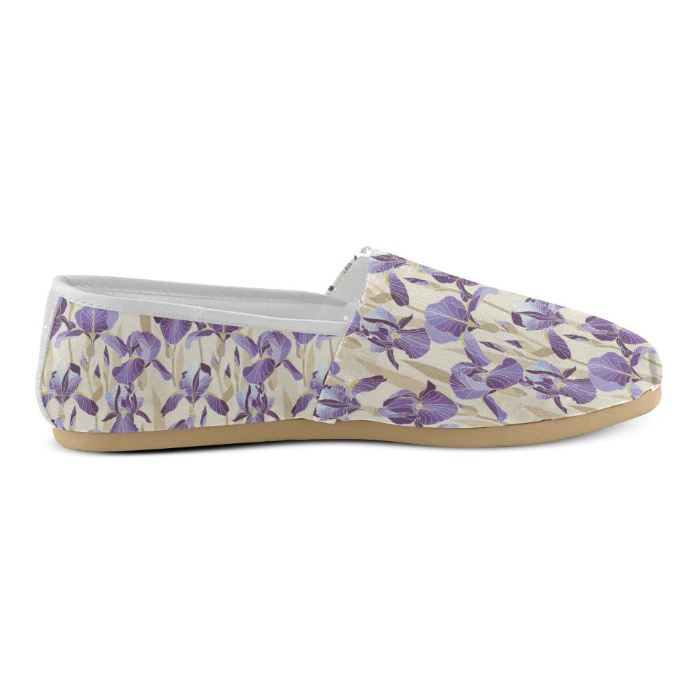 Iris Pattern Print Design IR02 Women Casual Shoes-JorJune.com