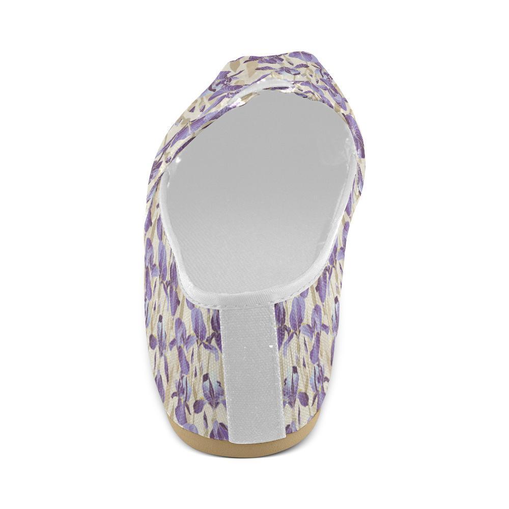 Iris Pattern Print Design IR02 Women Casual Shoes-JorJune.com
