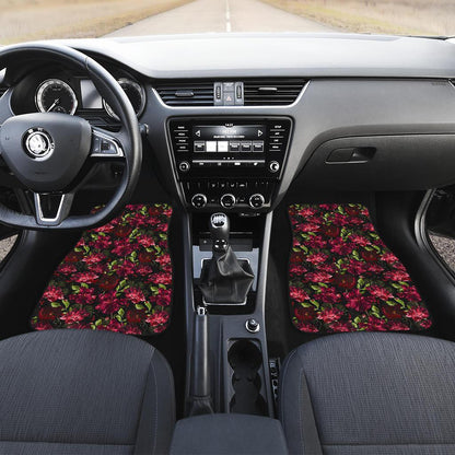 Iris Pattern Print Design IR03 Car Floor Mats-JorJune