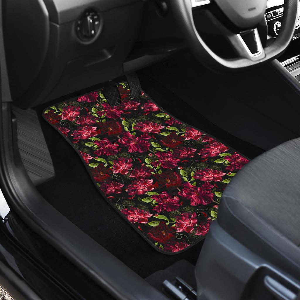 Iris Pattern Print Design IR03 Car Floor Mats-JorJune