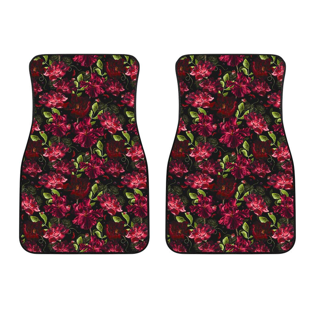 Iris Pattern Print Design IR03 Car Floor Mats-JorJune