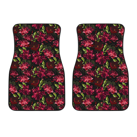 Iris Pattern Print Design IR03 Car Floor Mats-JorJune