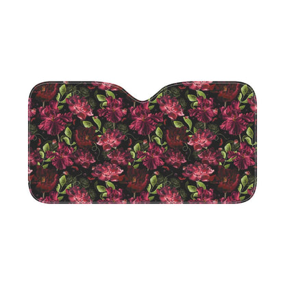 Iris Pattern Print Design IR03 Car Sun Shade-JorJune