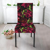 Iris Pattern Print Design IR03 Dining Chair Slipcover-JORJUNE.COM