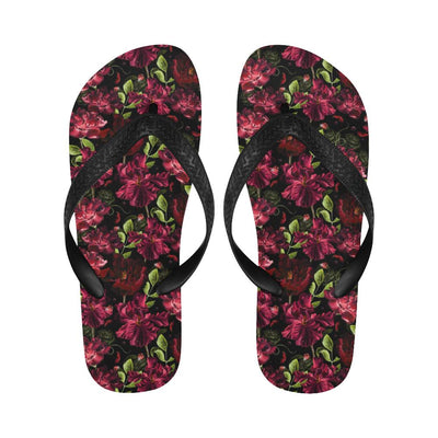 Iris Pattern Print Design IR03 Flip Flops-JorJune