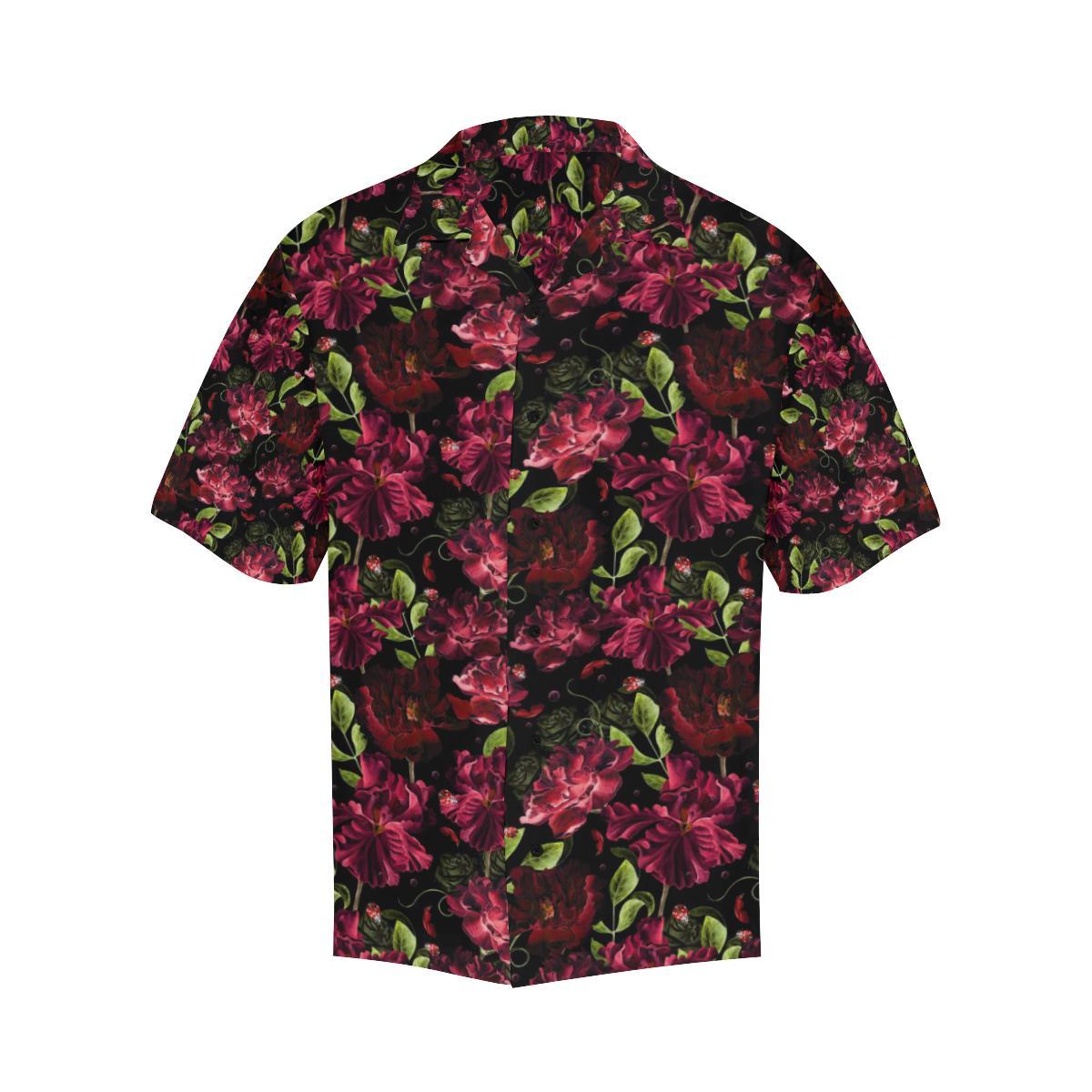 Iris Pattern Print Design IR03 Men Hawaiian Shirt-JorJune