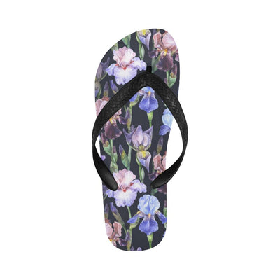 Iris Pattern Print Design IR04 Flip Flops-JorJune