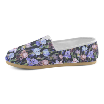 Iris Pattern Print Design IR04 Women Casual Shoes-JorJune.com