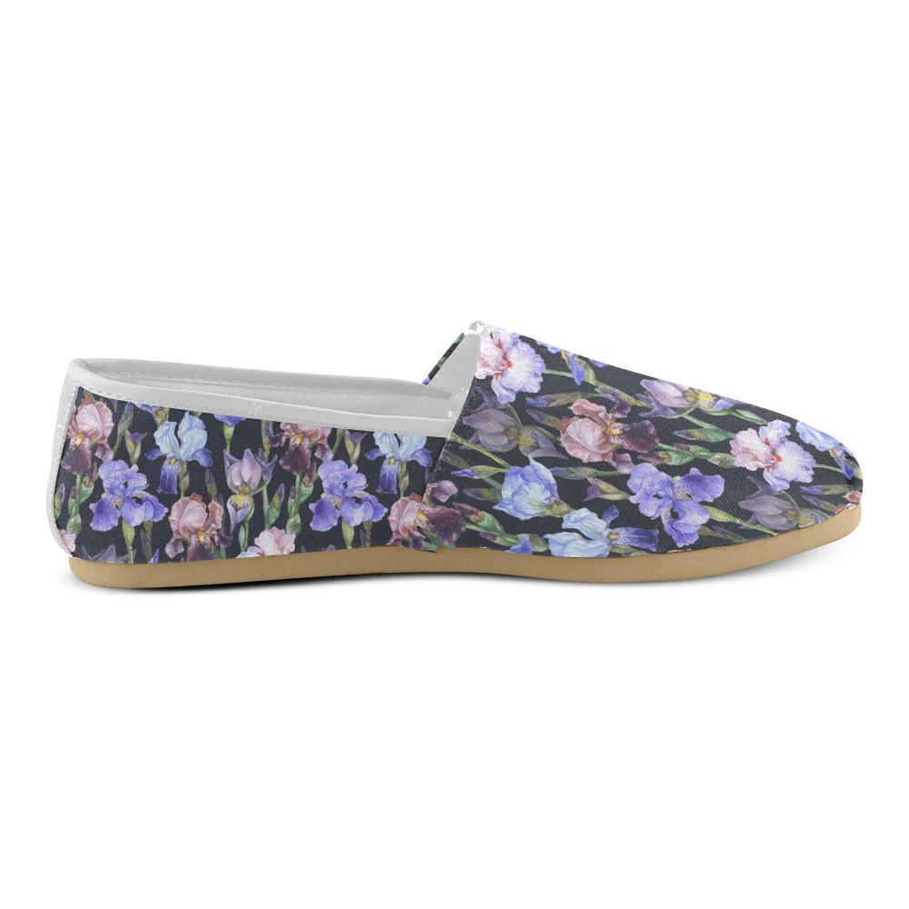 Iris Pattern Print Design IR04 Women Casual Shoes-JorJune.com