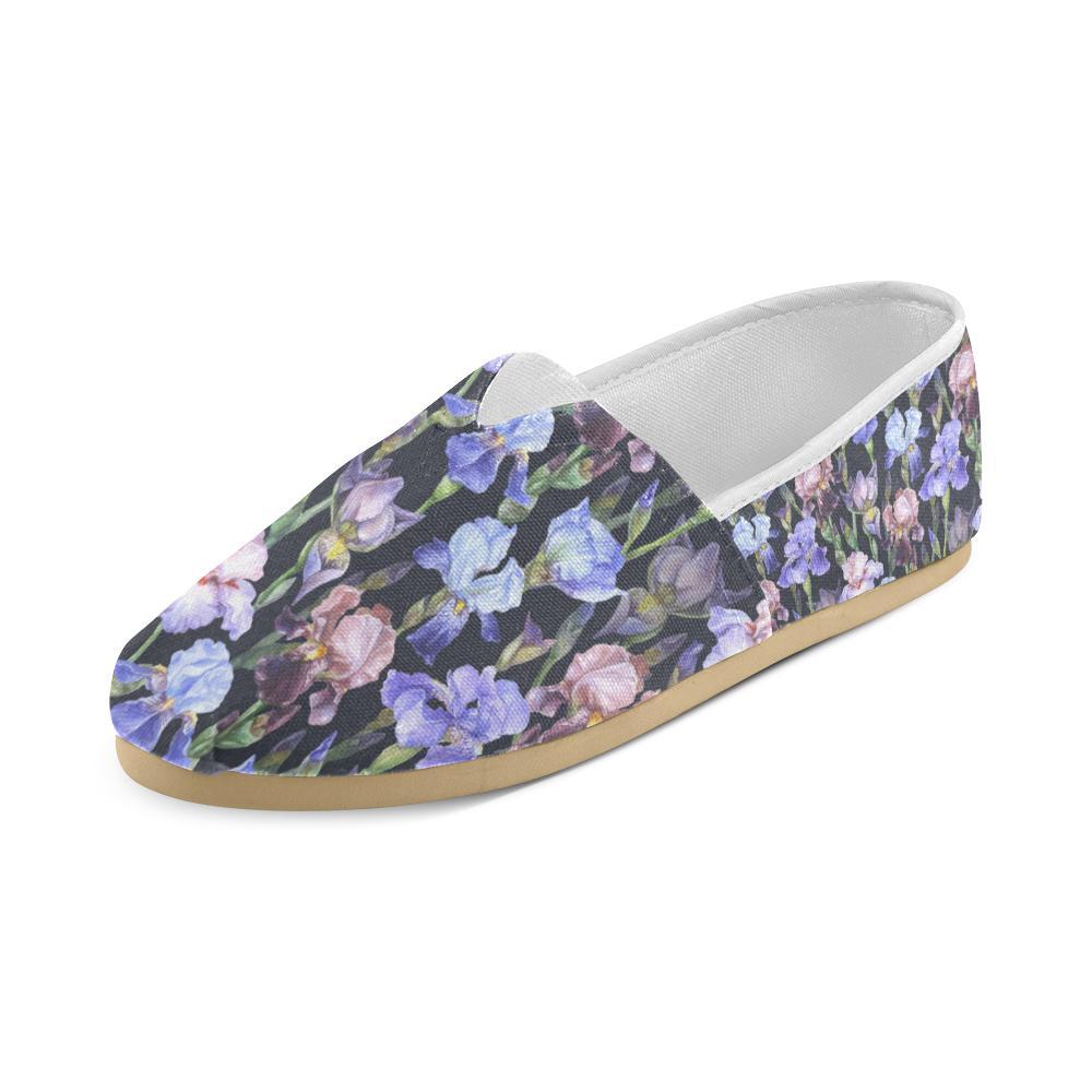 Iris Pattern Print Design IR04 Women Casual Shoes-JorJune.com