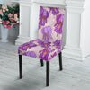 Iris Pattern Print Design IR05 Dining Chair Slipcover-JORJUNE.COM