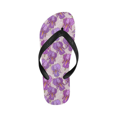 Iris Pattern Print Design IR05 Flip Flops-JorJune