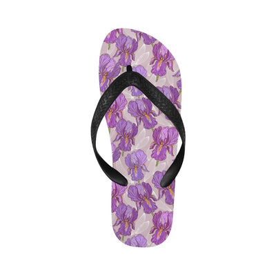 Iris Pattern Print Design IR05 Flip Flops-JorJune