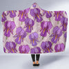 Iris Pattern Print Design IR05 Hooded Blanket-JORJUNE.COM