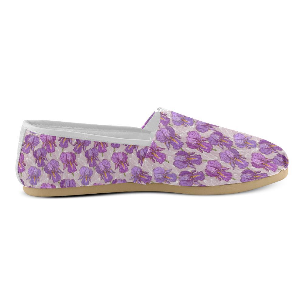 Iris Pattern Print Design IR05 Women Casual Shoes-JorJune.com