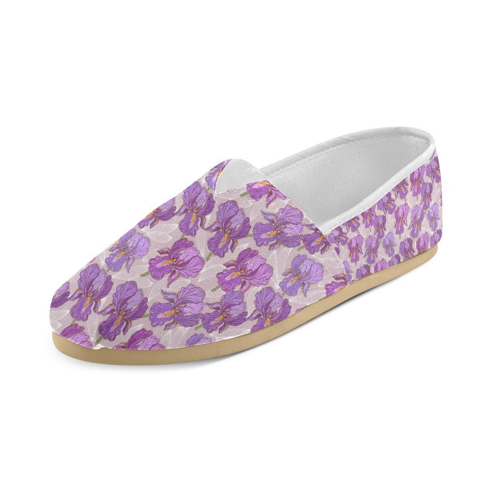 Iris Pattern Print Design IR05 Women Casual Shoes-JorJune.com