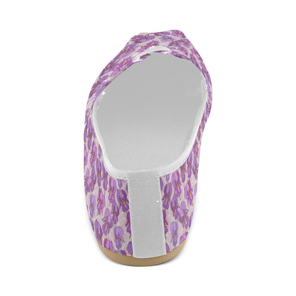 Iris Pattern Print Design IR05 Women Casual Shoes-JorJune.com