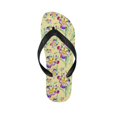 Iris Pattern Print Design IR06 Flip Flops-JorJune