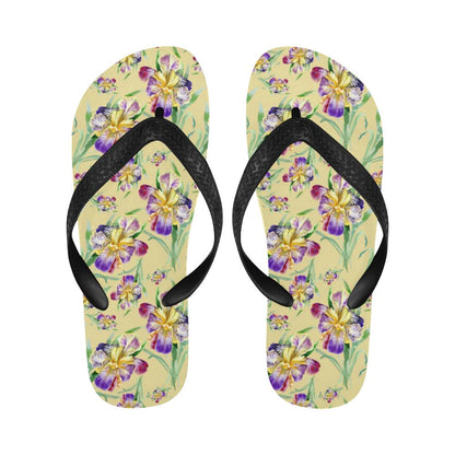 Iris Pattern Print Design IR06 Flip Flops-JorJune